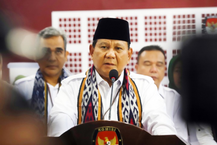 Survei Litbang Kompas: Elektabilitas Prabowo Tertingg di Basis Pemilih NU. (CianjurExpress//Foto)