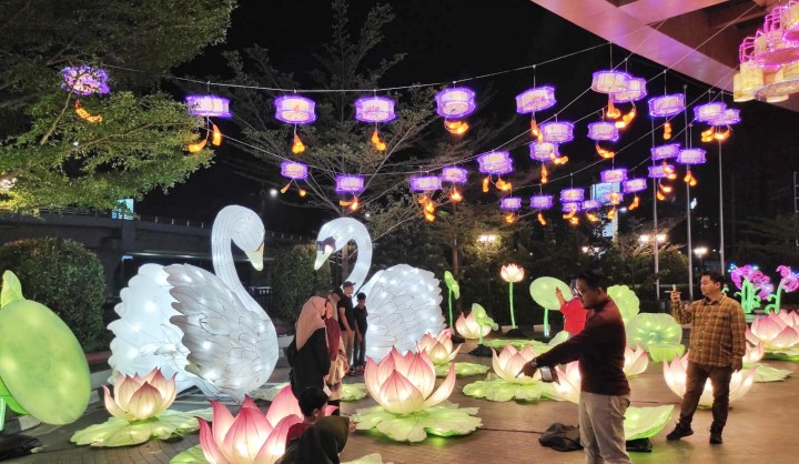 Lantern Festival terbesar di Riau hadir di Living World Pekanbaru
