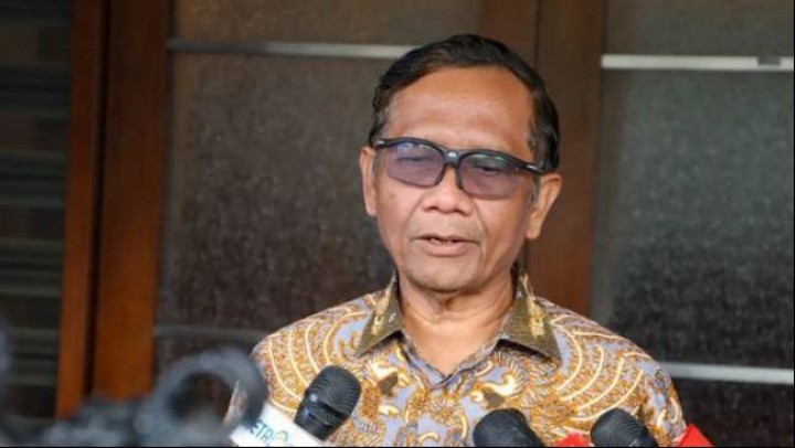 Mahfud MD Soal Hutang RI Rp800 Triliun: Silahkan Jusuf Hamka Tagis ke kemenkeu. (Kompas.com/Foto)