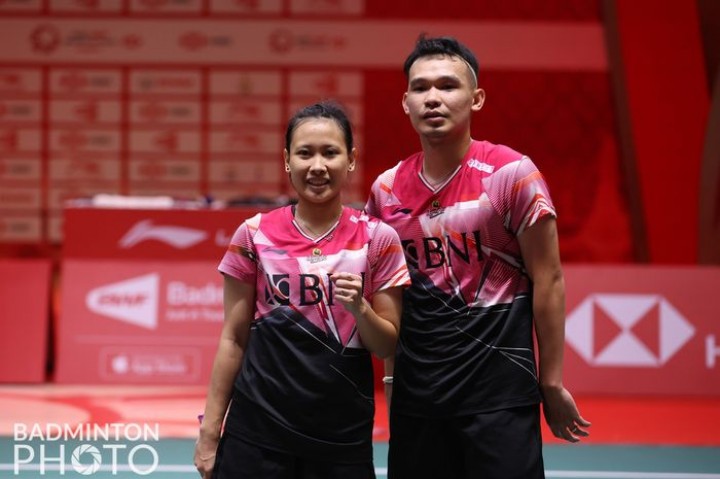 Kalahkan Tim Malaysia, Rinov/Pitha Melaju ke Perempat Final Hasil Indonesia Open 2023. (BolaSport.com/Foto)