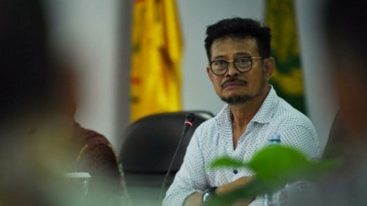 Menteri Pertanian Syahrul Yasin Limpo, yang Hari Ini DIpanggil oleh KPK atas Dugaan Korupsi. (Suara.com/Foto)