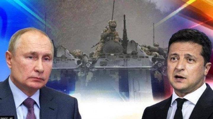 Vladimir Putin dan Zelensky
