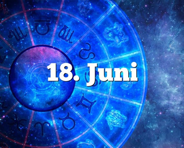 Berikut beberapa fakta dan peristiwa tercatat sejarah yang terjadi pada tanggal 18 Juni /365horoskop.de