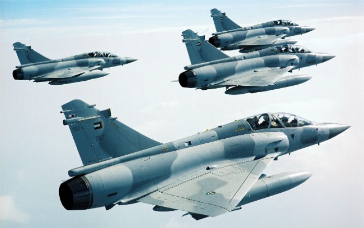 Anggota Komisi I DPR asal Fraksi Partai Golkar Dave Laksono mengkritisi langkah Menteri Pertahanan Prabowo Subianto membeli 12 unit jet tempur Mirage 2000-5 bekas dari Qatar. Sumber: Airspace Review