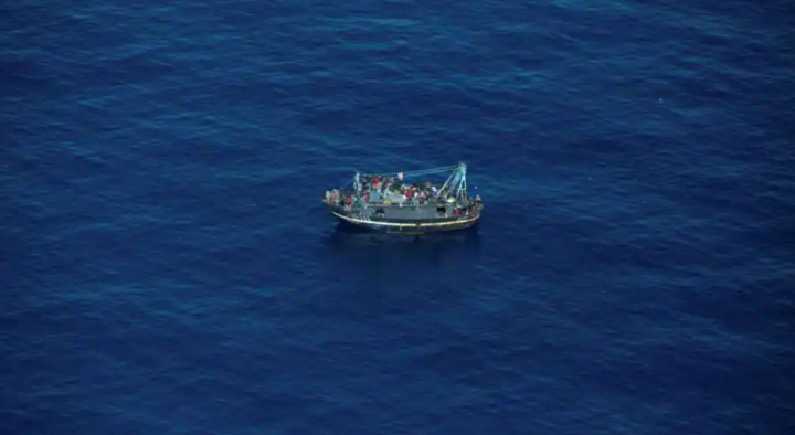Perahu yang membawa 60 migran tenggelam di lepas pantai Maroko /Twitter