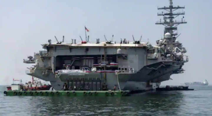 Kapal AS akan melakukan kunjungan pelabuhan di pelabuhan Vietnam pada hari Minggu, 25 Juni /Reuters