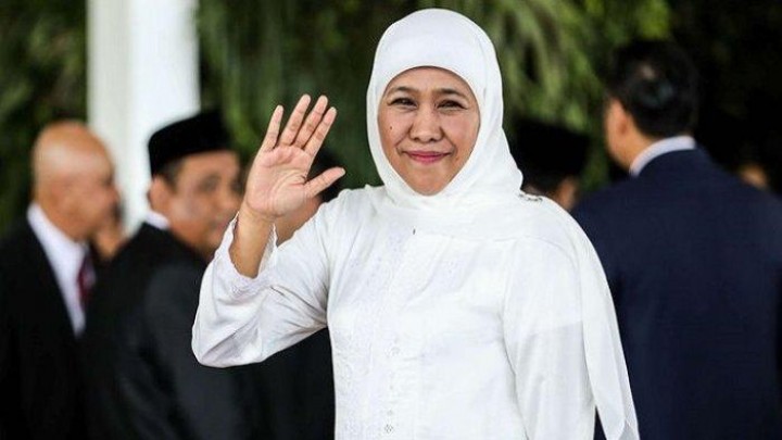 Gubernur Jawa Timur (Jatim) Khofifah Indar Parawansa menyebut Pemilihan Umum (Pemilu) 2024 membutuhkan dukungan dari masyarakat. Sumber: Tribunnews.com