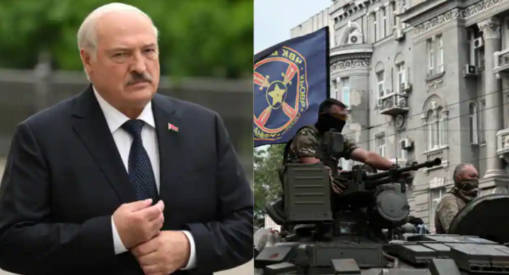 Presiden Belarusia Aleksandr Lukashenko dan angkatan bersenjata Wagner /Reuters