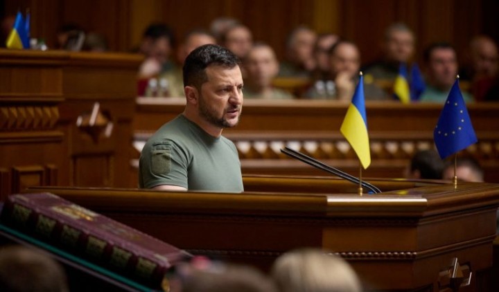 Zelensky Sebut Rusia Kalah Perang di Ukraina Akibat Pemberontakan Wagner. (IDNTimes/Foto)