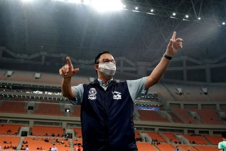 JIS Warisan Anies: Dulu Berkelas, Kini Dicap Tal Berstandar FIFA. (Kompas.com/Foto)