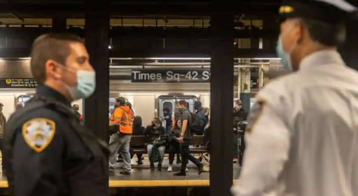 Gambar representatif dari insiden penembakan di New York City /Reuters