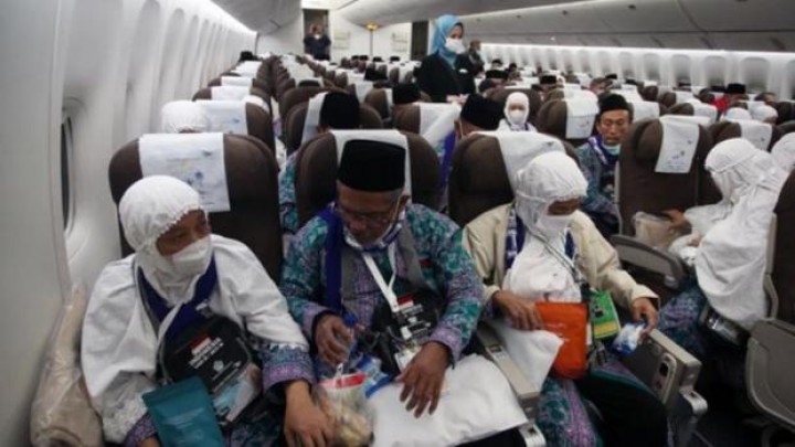 92 Jemaah Haji Asal Tangerang Ditunda Kepulangannya Akibat Tak Kebagian Kursi Pesawat. (Republika.co.id/Foto)