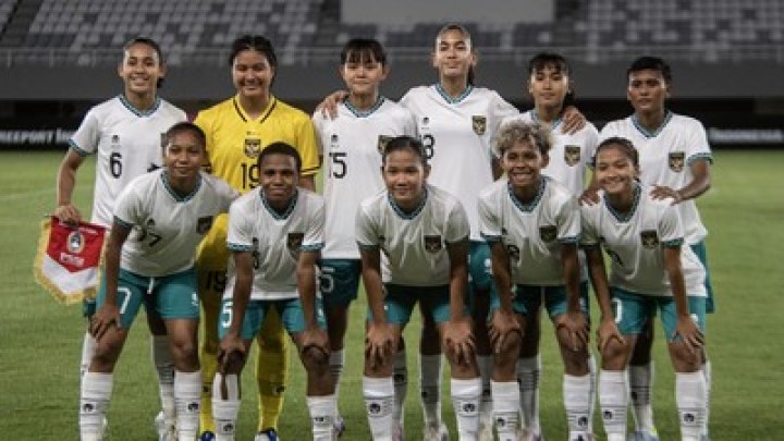 Bantai Kamboja 5-0, Timnas Putri Indonesia Melaju ke Semifinal Piala AFF U-19 Putri 2023. (cnnindonesia.com/Foto)