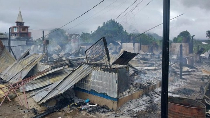 Polda Papua Sebut Kondisi Dogiyai saat Ini Konsudif Usai Kerusuhan. (detik.com/Foto)