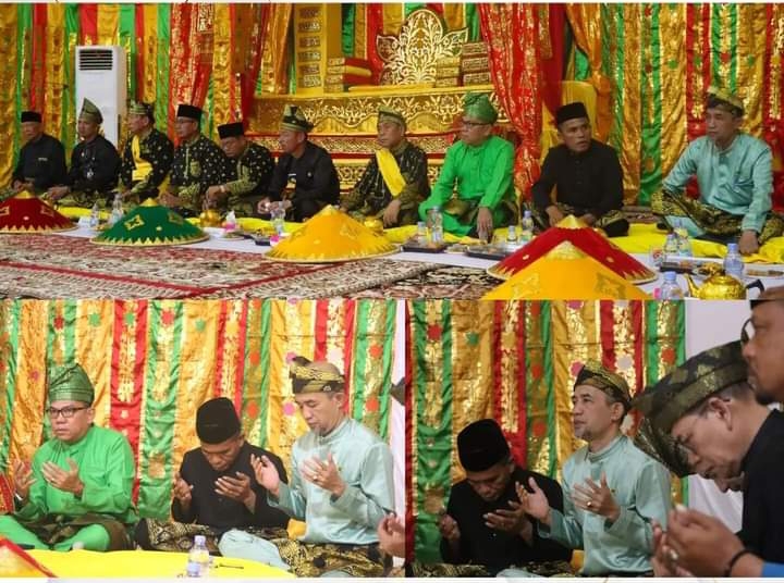 Anggota DPRD Riau dapil Rohil Hadiri Pengukuhan Pengurus MKA dan DPH LAMR Rohil 