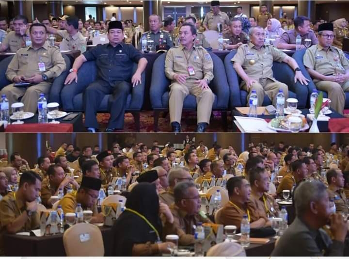 Wakil Ketua DPRD Riau Syafaruddin Poti Hadiri Rapat Koordinasi Gubernur, Bupati/Walikota dan Camat se Riau 