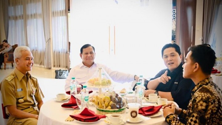 PAN Sebut Erick Thohir Mulai Condong ke Satu Capres, Ganjar atau Prabowo?. (Twitter/Foto)