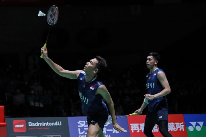 Hasil Japan Open 2023: Fajar/Rian Terpaksa Kandas di Semifinal. (detik.com/Foto)