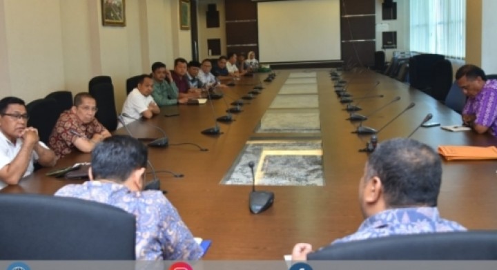 Anggota DPRD Bengkalis saat ke PUPR Riau