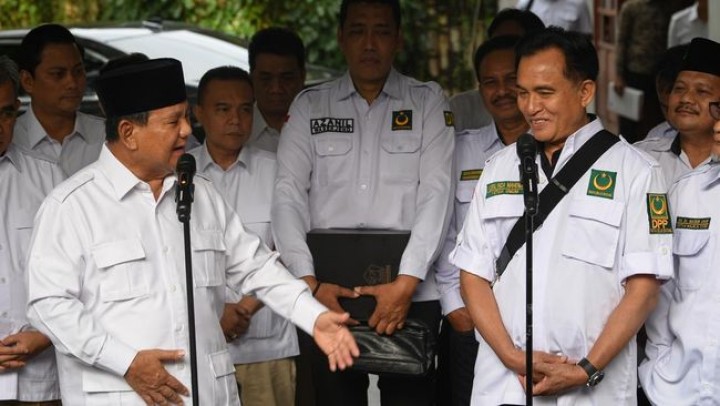 Ketua Umum (Ketum) Partai Gerindra Prabowo Subianto. Sumber: cnnindonesia.com