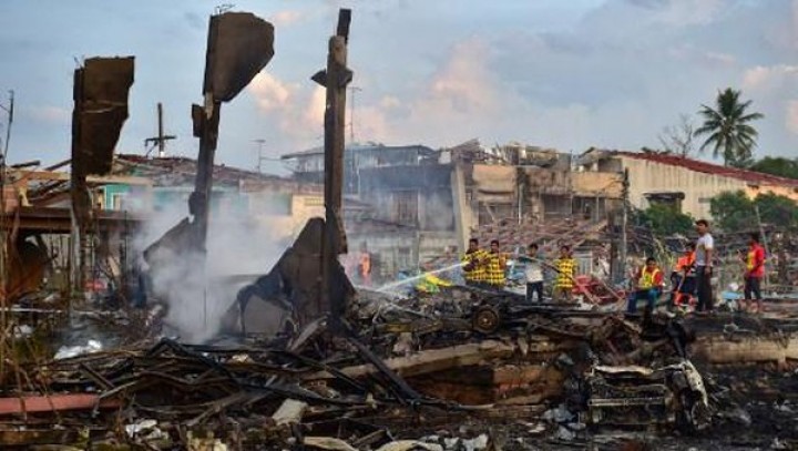 Korban Tewas Bertambah 12 orang Akibat Ledakan di Gudang Kembang Api Thailand. (detik.com/Foto)