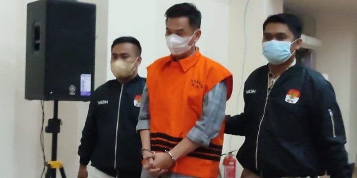 Mulsunadi Gunawan resmi ditahan KPK dalam kasus dugaan korupsi di Basarnas (net)