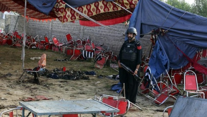 ISIS Klaim Bom Bunuh Diri Pakistan, 54 orang Meninggal Dunia 200 Lainnya Luka-luka. (Kompas.com/Foto)