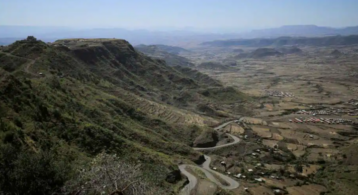 Kota Lalibela di Wilayah Amhara. Keadaan darurat selama enam bulan telah diberlakukan di wilayah tersebut /Reuters
