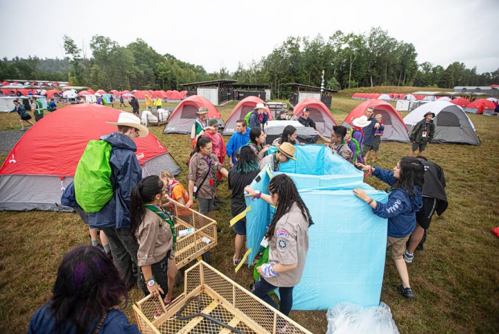 Jambore Dunia 2023 di Saemangeum, Provinsi Jeolla Utara, Korea Selatan. Sumber: Korea Turism Organization Indonesia