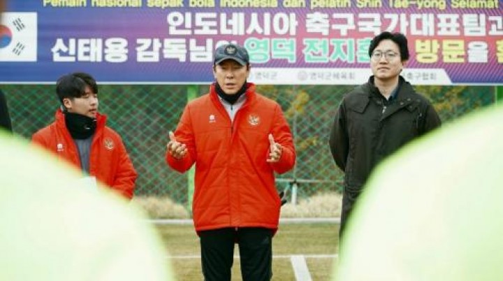 Jelang Piala AFF U-23 2023, Pelatih Shin Tae-yong Panggil 23 Nama Pemain Ini. (Okezone.com/Foto)