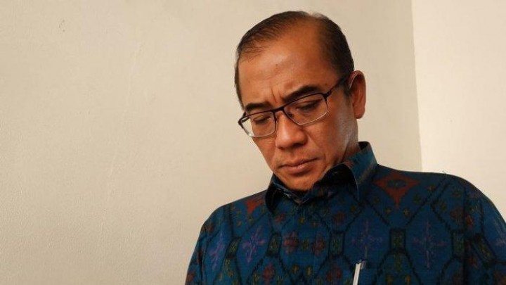 Ketua Komisi Pemilihan Umum (KPU) RI, Hasyim Asy’ari. Sumber: Tribunnews.com