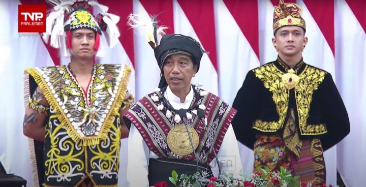 Jokowi Tegaskan ke Penerus Presiden: Berani Koonsisten atau Tidak Lanjutkan Masa Depan Indonesia?. (SekretariatKabinet/Foto)