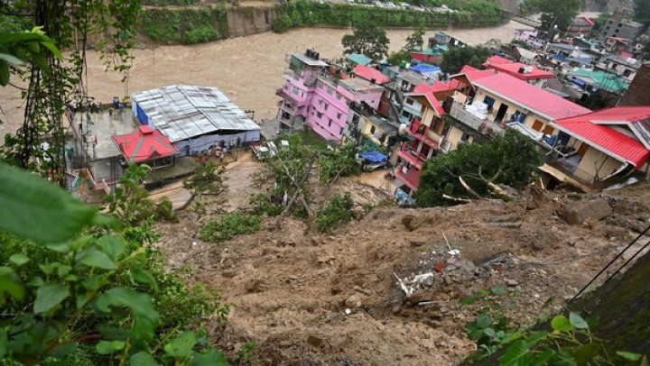 65 Orang Tewas Imbas Banjir dan Longsor Melanda India. (detik.com/Foto)