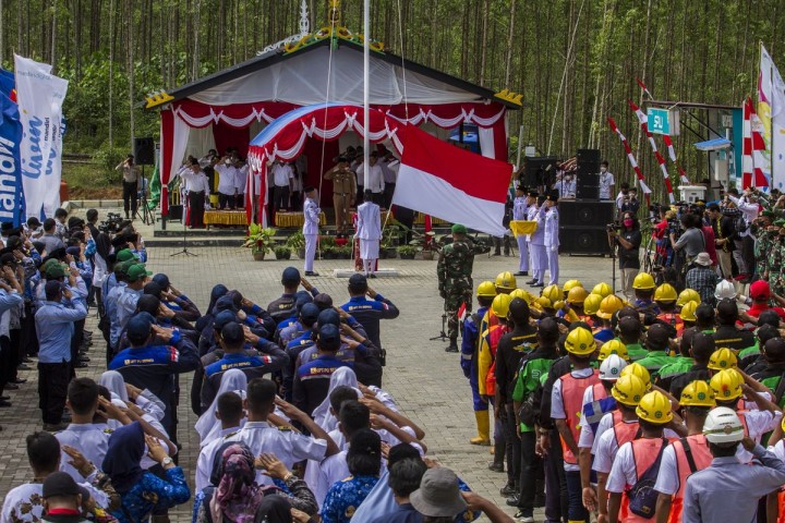 Jokowi sebut Tahun Depan Upacara 17 Agustus di IKN: InsyaAllah. (detik.com/Foto)