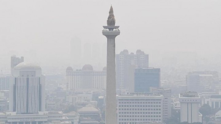 Polusi Udara di Jabodetabek Makin Mengkhawatirkan, KLHK Bentuk Satgas. (CNNIndonesia.com/Foto)