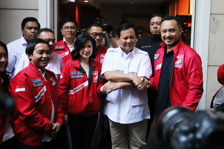 Batal Usung Ganjar, PSI Diprediksi Merapat ke Koalisi Prabowo. (Jawpos/Foto)