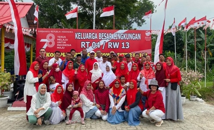 Kemeriahan Riau Kompleks PT RAPP Menyambut HUT ke-78 RI