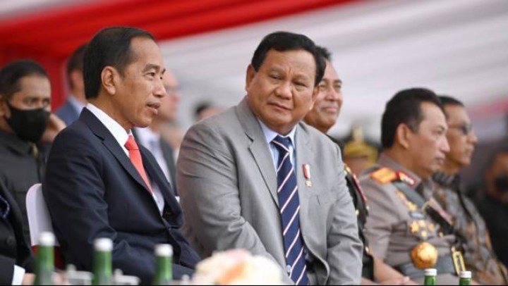 Presiden RI Joko Widodo dan Ketum Gerindra Prabowo Subianto. Sumber: kompas.tv