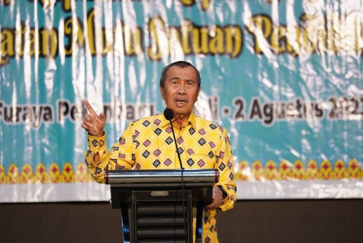 Gubernur Riau, Syamsuar dalam arahannya