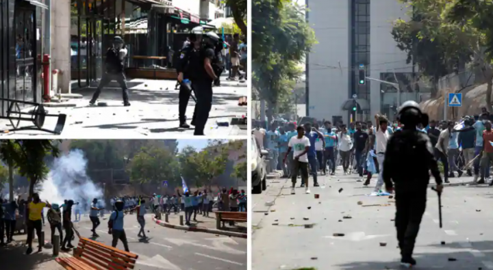 Bentrokan pecah selama acara pro-rezim, yang diselenggarakan oleh kedutaan Eritrea di luar tempat Tel Aviv selatan untuk menandai Hari Revolusi /Reuters
