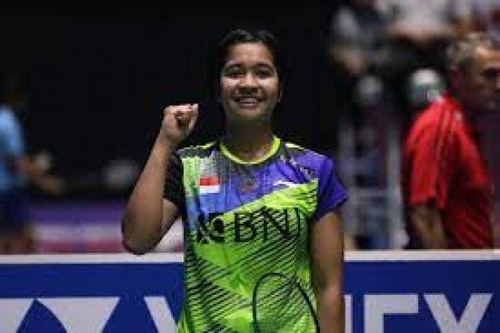 Ester Nurumi Tri Wardoyo Bikin Bangga, Rebut Juara Tunggal Putri Indonesia Masters 2023. (PBSI/Foto)