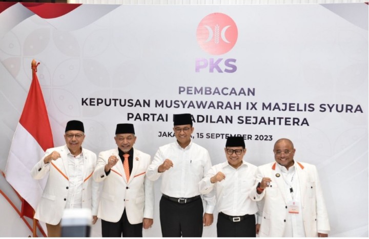 Dukungan PKS untuk pasangan Anies-Cak Imin. Sumber: PKS Kepri