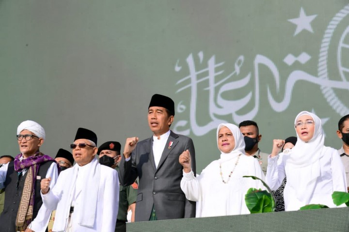 Presiden Jokowi Hadiri Munas-Konbes NU Hari ini, Ini Sederet Pejabat Negara yang Hadir . (Dok. Sekretariat Kabinet (2019). 