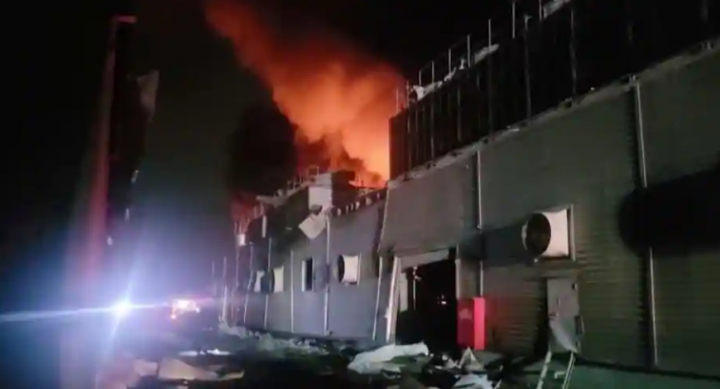 Kebakaran pabrik Taiwan /Reuters