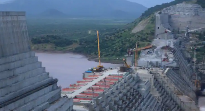 Gambar Grand Ethiopian Renaissance Dam di Sungai Nil /net