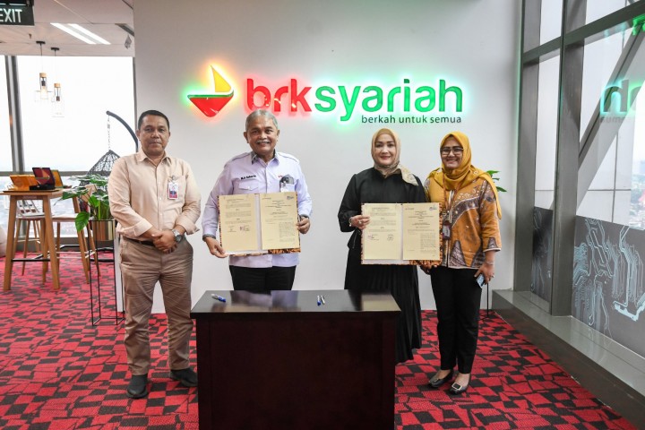 Usai penandatanganan Kerjasama BRK Syariah dengan RS Syafira Pekanbaru