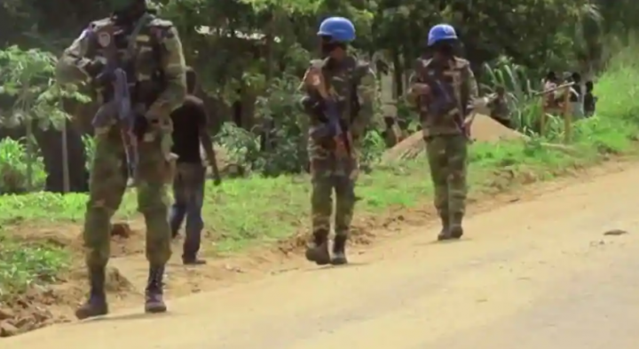  Pasukan penjaga perdamaian PBB di Kongo /Reuters