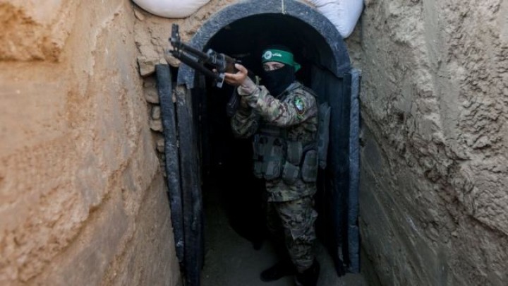 Israel Sasarkan 'Labirin Terowongan' Hamas di Bawah Jalur Gaza. (BBC/Foto)
