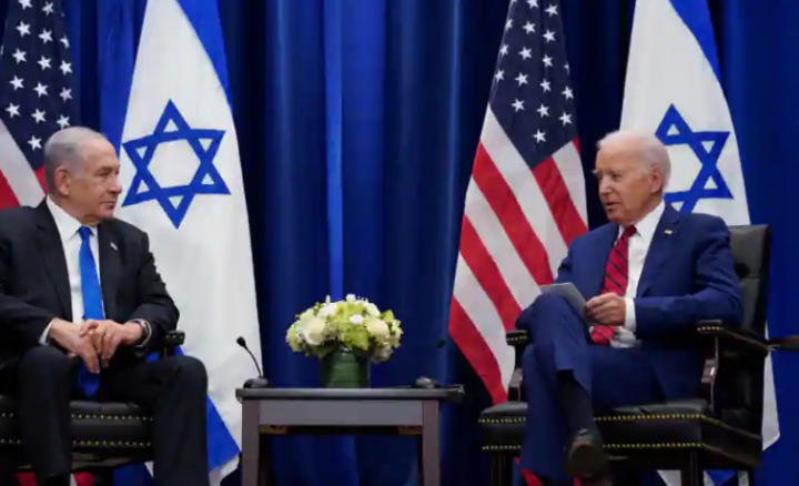 Presiden AS Joe Biden dan Perdana Menteri Israel Benjamin Netanyahu /Reuters