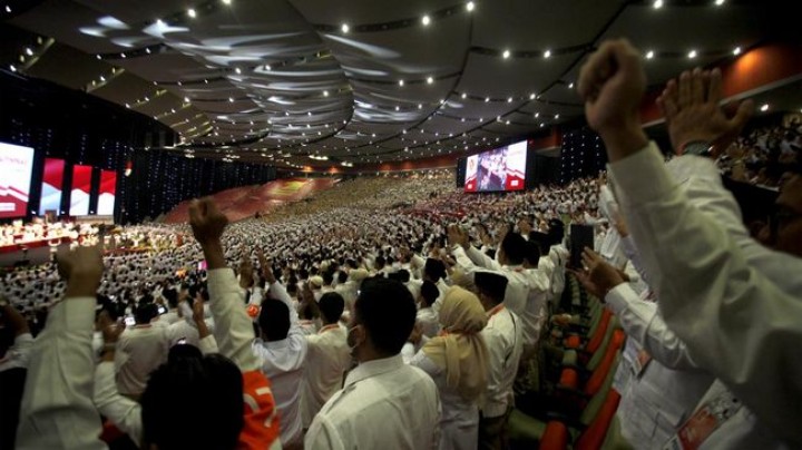Direstui Jokowi, Gerindra Gelar Rapimnas di Kemayoran Buat Dukung Prabowo-Gibran Hari Ini. (Dok. Gerindra)
